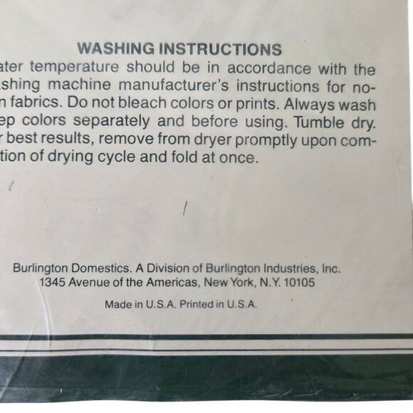 Vintage Laura Ashley Sanford Court Full Sheet Set Flat Fitted Pillowcases NOS - Picture 5 of 11